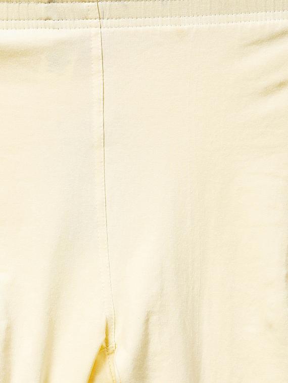 yellow solid churidar - 17372998 - Standard Image - 3