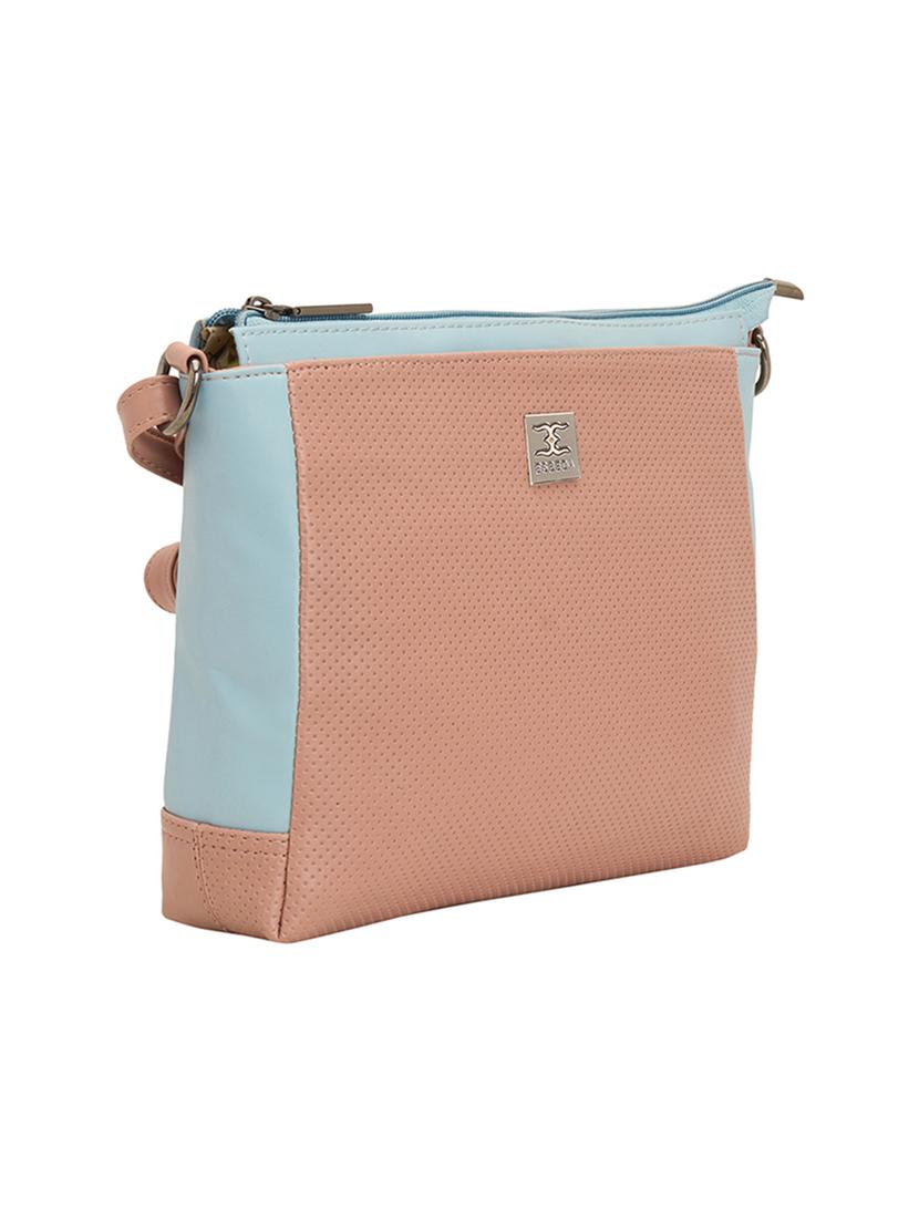orange leatherette (pu) sling bag - 17373652 - Standard Image - 3