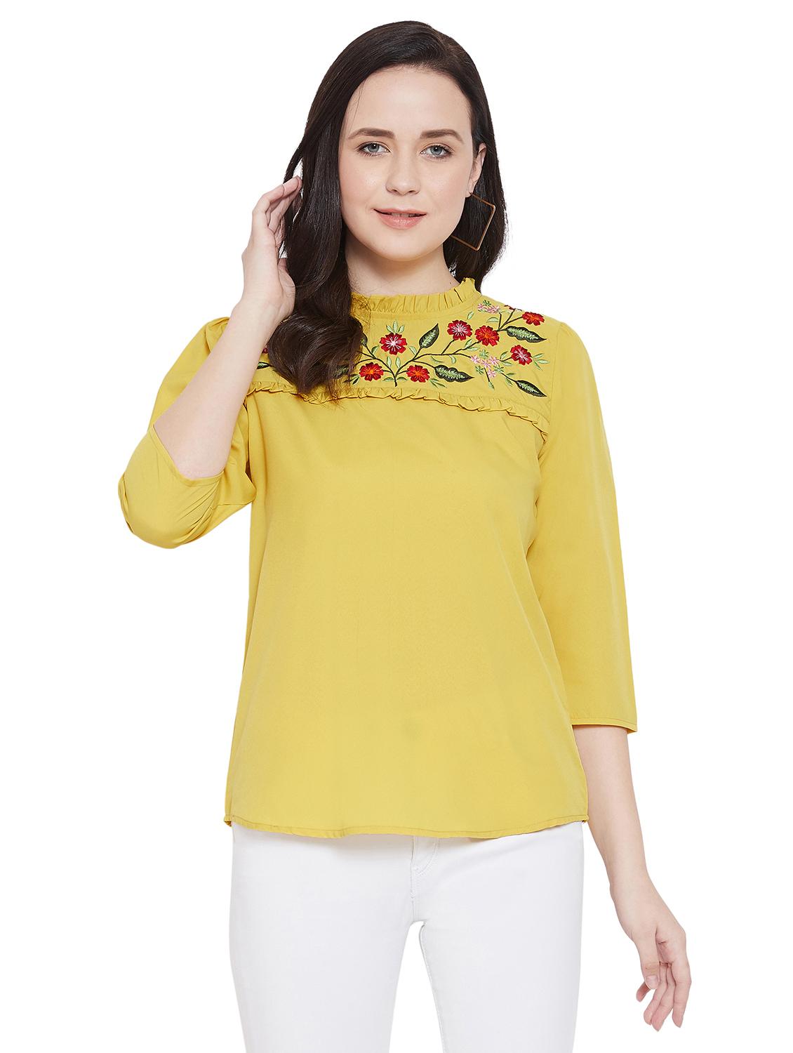 women's straight mock neck top - 17374561 - Zoom Image - 0