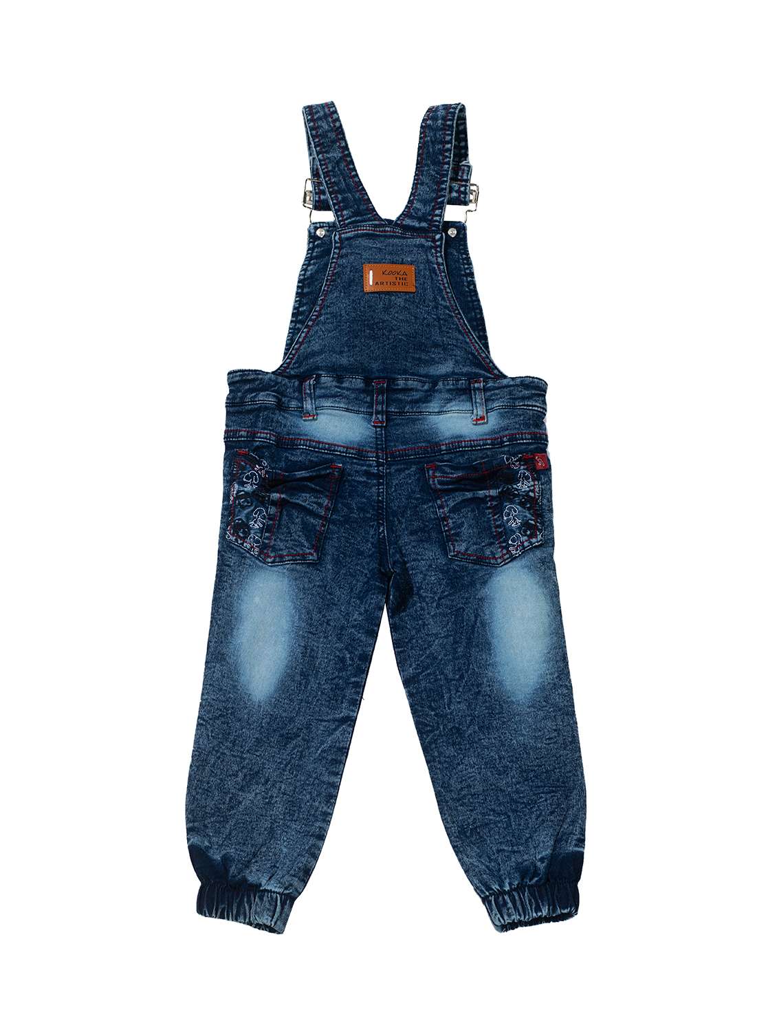 blue cotton dungarees twin sets  - 17374663 -  Standard Image - 3