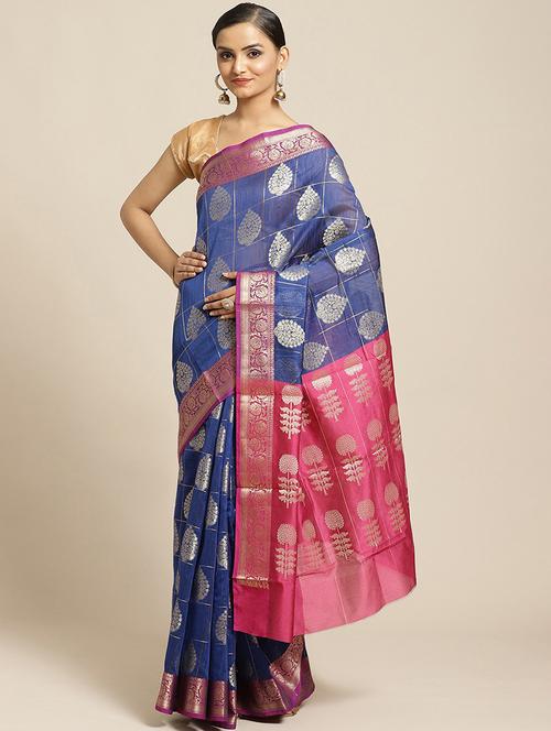 women's banarasi saree - 17375040 -  Standard Image - 0