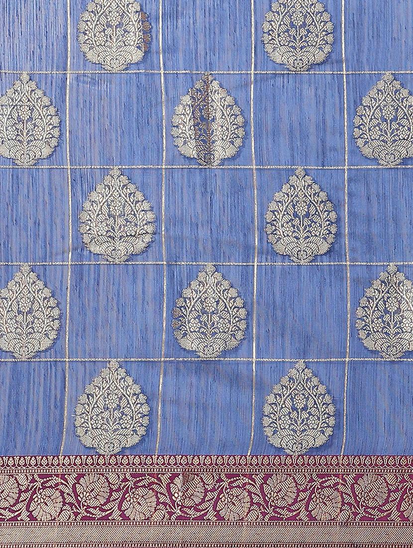 women's banarasi saree - 17375040 - Standard Image - 3