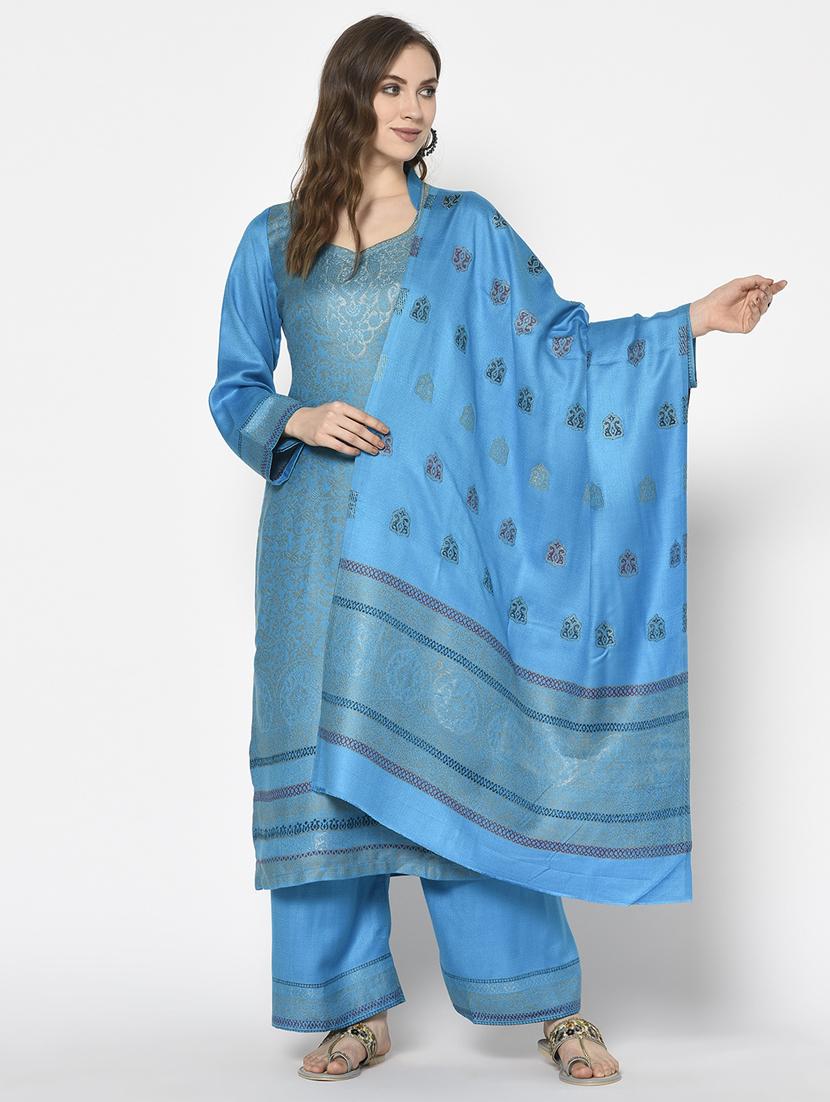 floral unstitched palazzo suit - 17375293 -  Zoom Image - 0