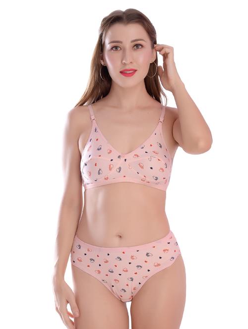 floral bra and panty set - 17376267 - Standard Image - 0