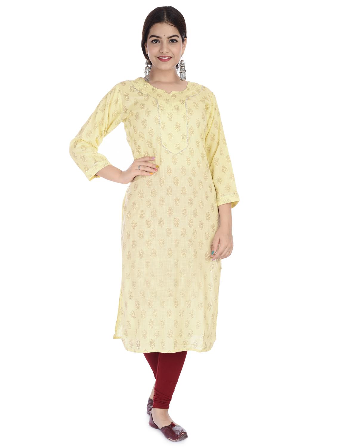women's straight kurta - 17376923 -  Zoom Image - 0