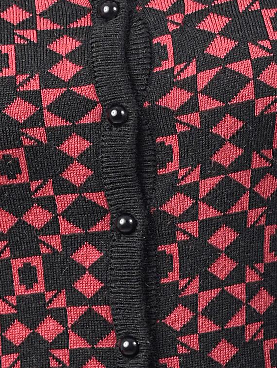 acrylic regular cardigan - 17377640 - Standard Image - 3