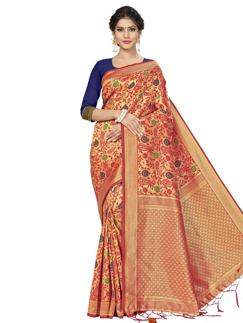 zari woven saree - 17379850 - Zoom Image - 0