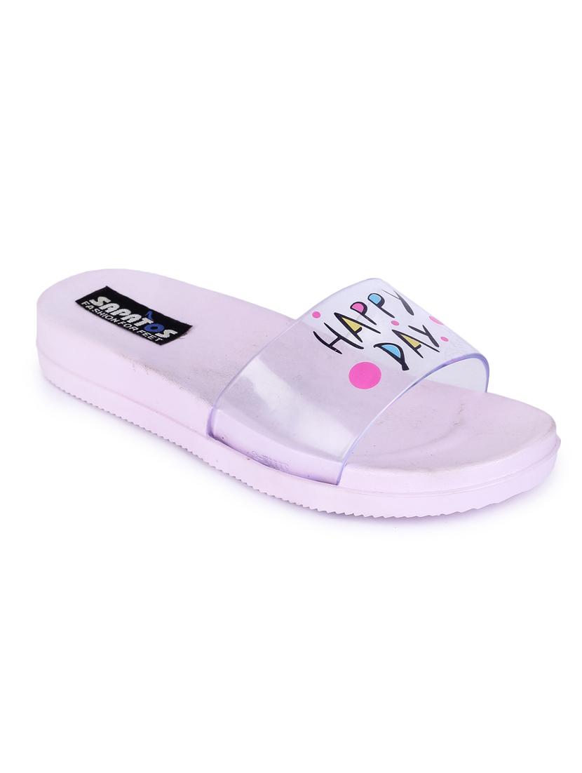 purple slip on  flip flop - 17381883 -  Zoom Image - 0