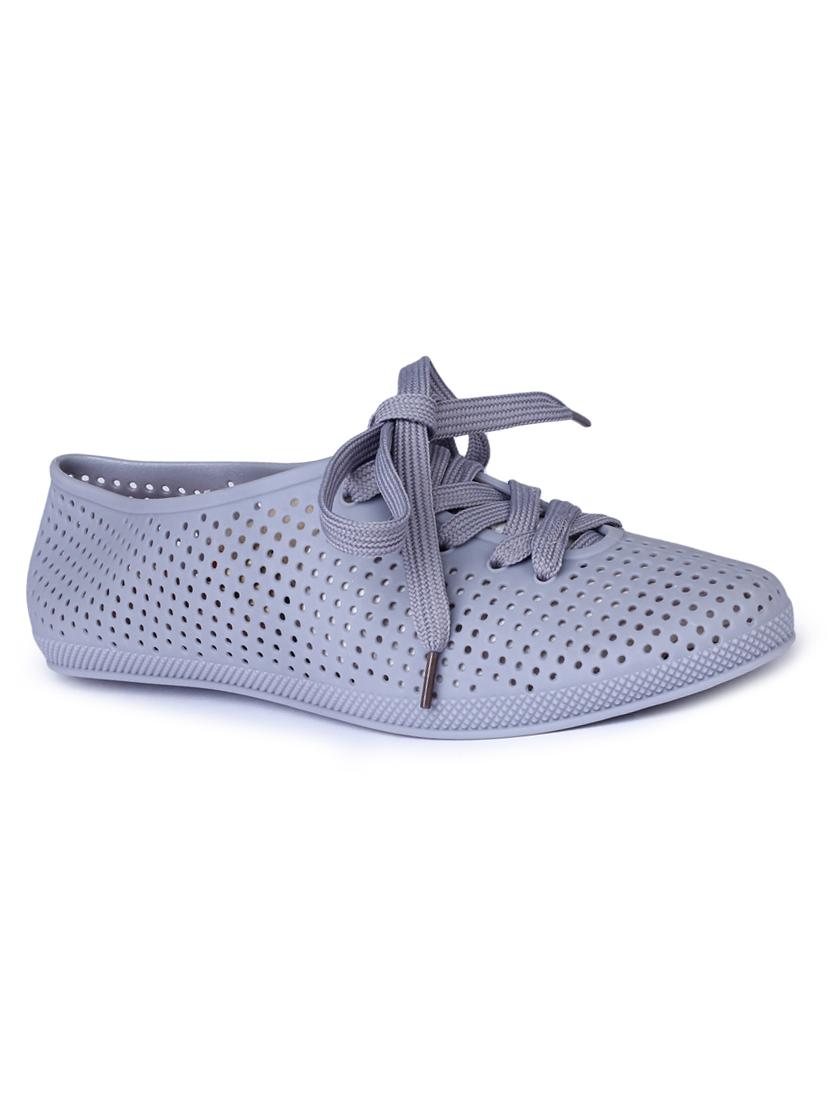 grey lace-up sneakers - 17381911 - Zoom Image - 0