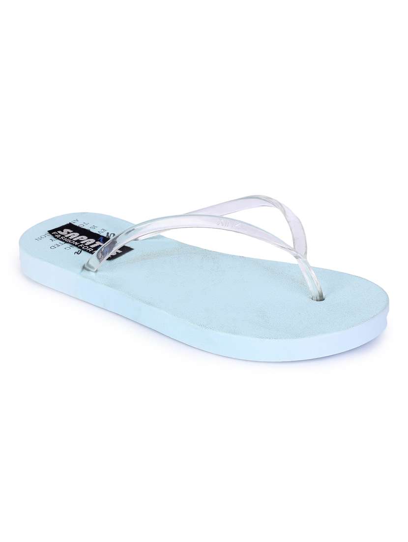 light blue toe separator flip flop - 17381922 -  Zoom Image - 0