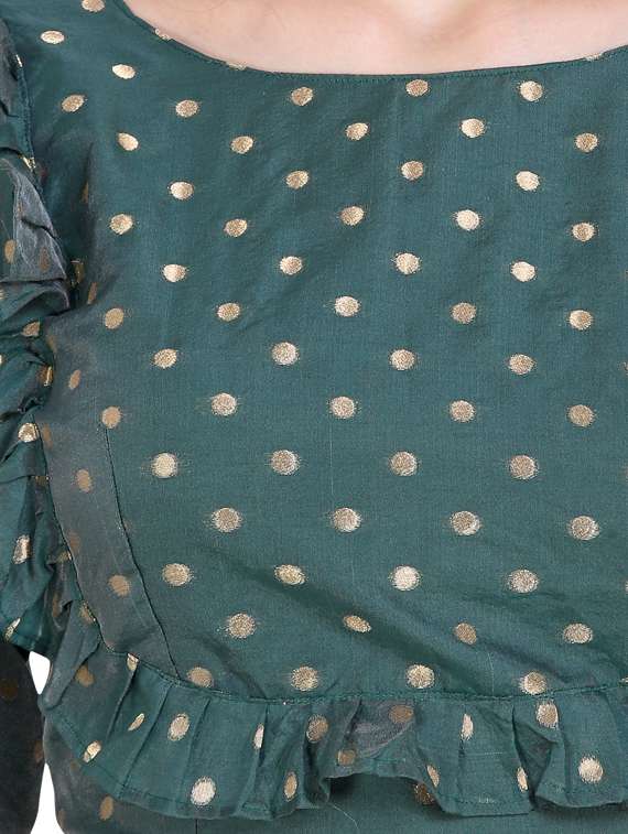 Self Design Flared Lehenga - 17382699 -  Standard Image - 3