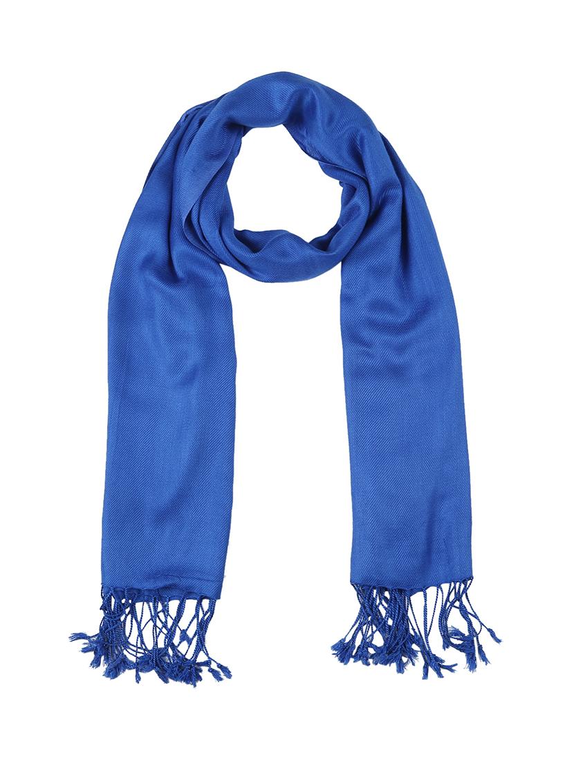 blue viscose stole - 17388500 - Standard Image - 3