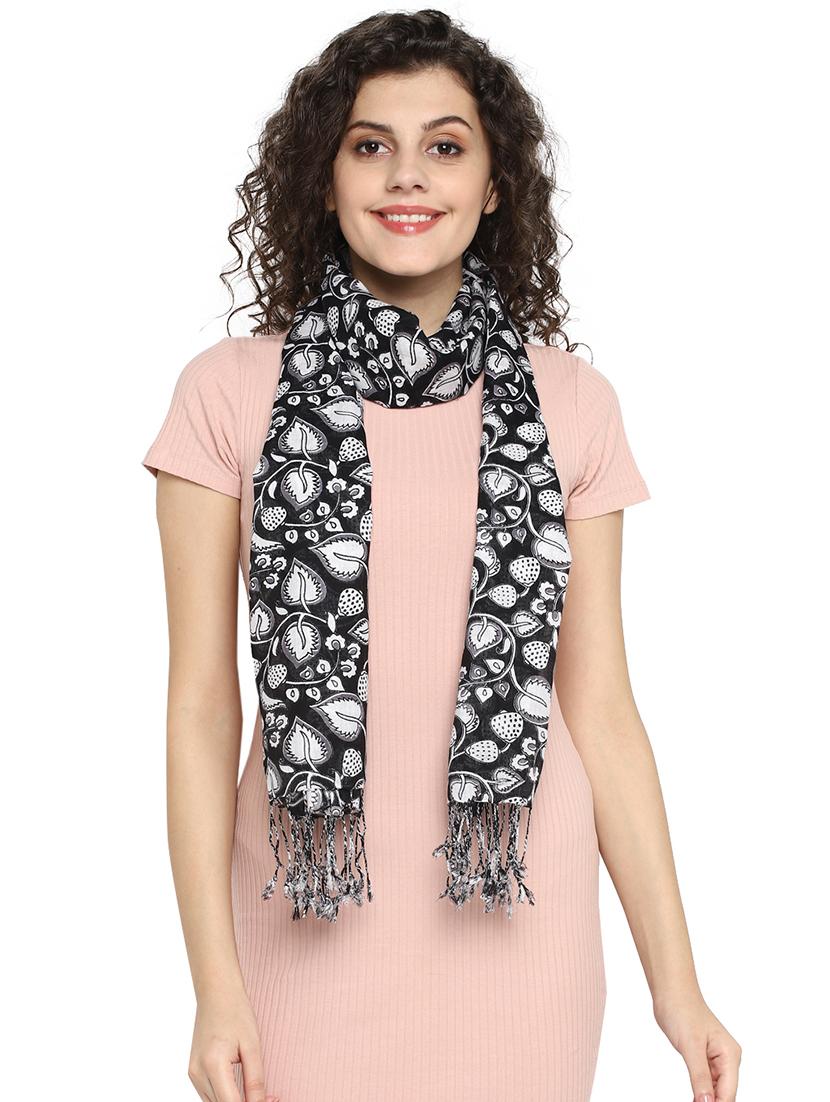 black viscose stole