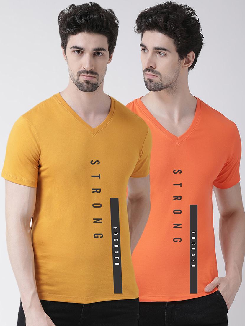 multi colored printed t-shirts combo - 17388973 -  Zoom Image - 0