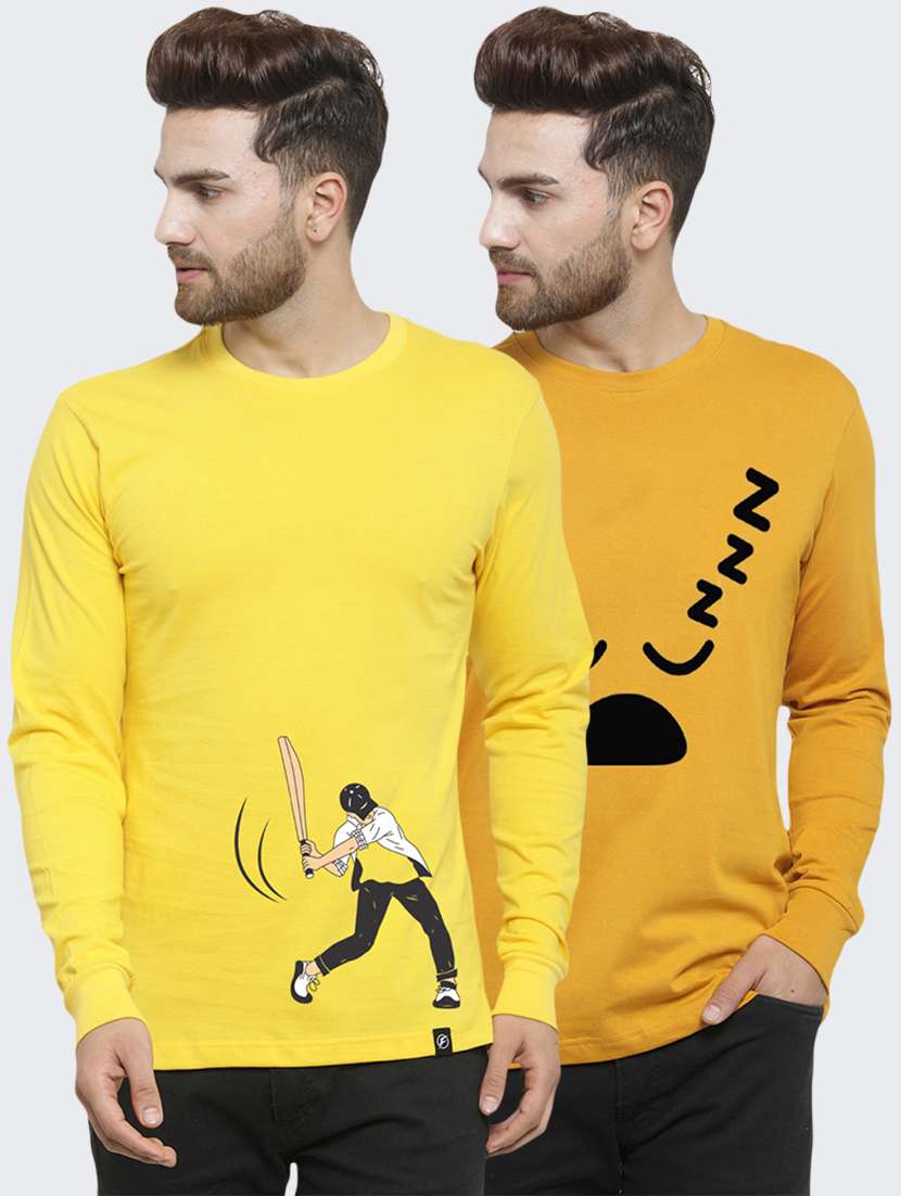 multi colored printed t-shirts combo - 17389745 - Zoom Image - 0