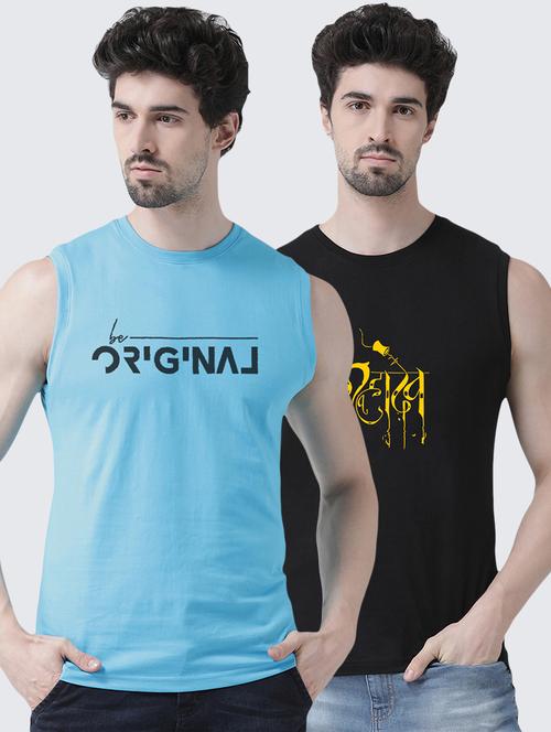multi colored printed t-shirts combo - 17389826 - Standard Image - 0