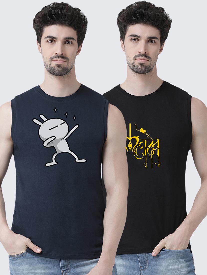multi colored printed t-shirts combo  - 17389853 -  Zoom Image - 0