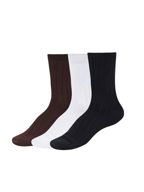 multi colored cotton above ankle length sock - 17391404 - Standard Image - 0