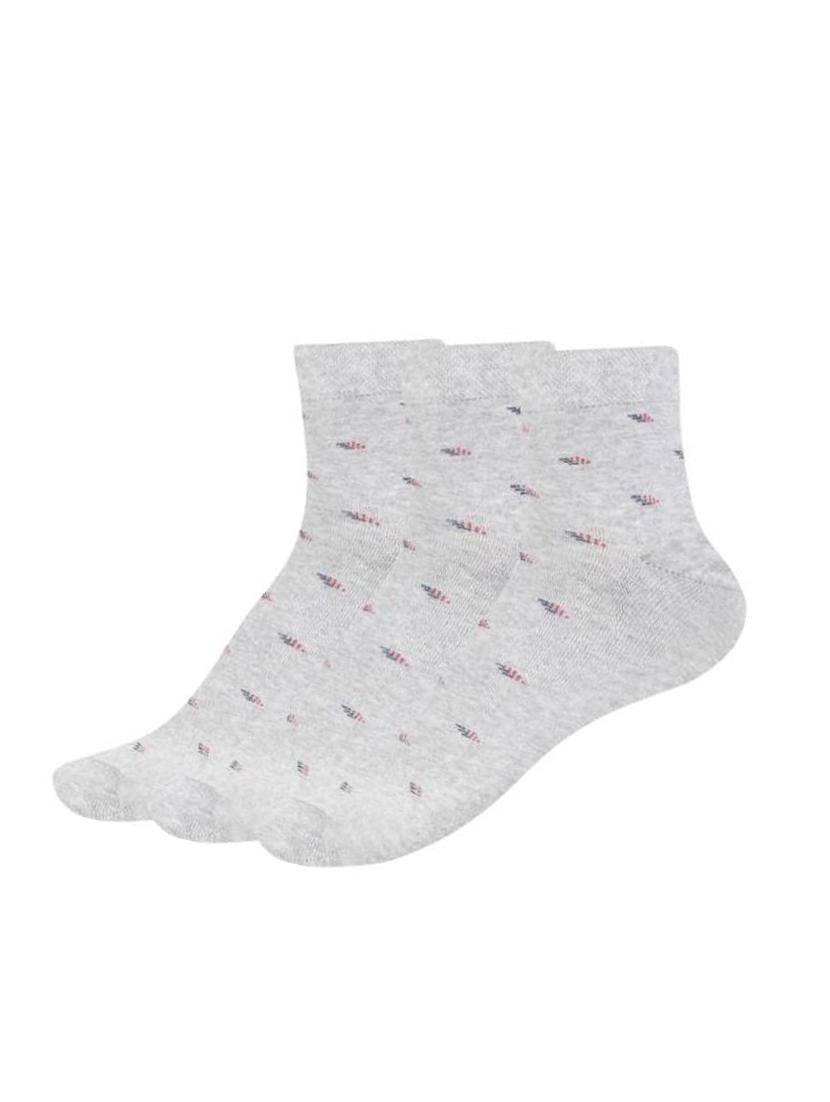 grey cotton ankle length sock - 17391421 - Zoom Image - 0