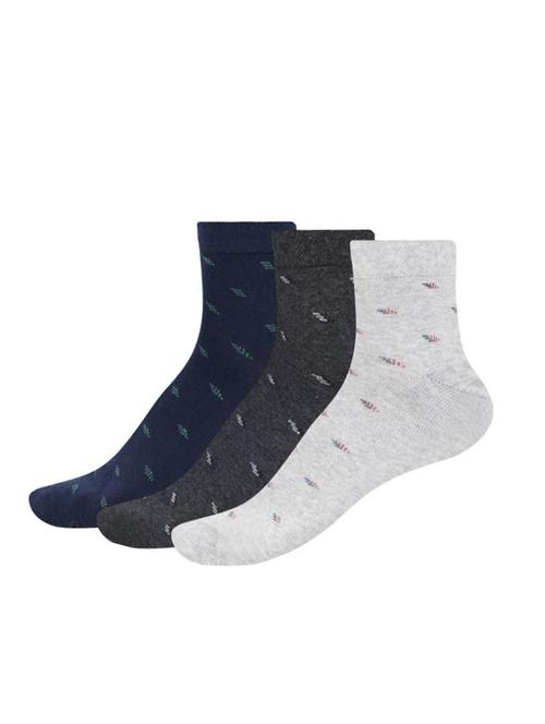 multi colored cotton ankle length sock - 17391424 - Standard Image - 0