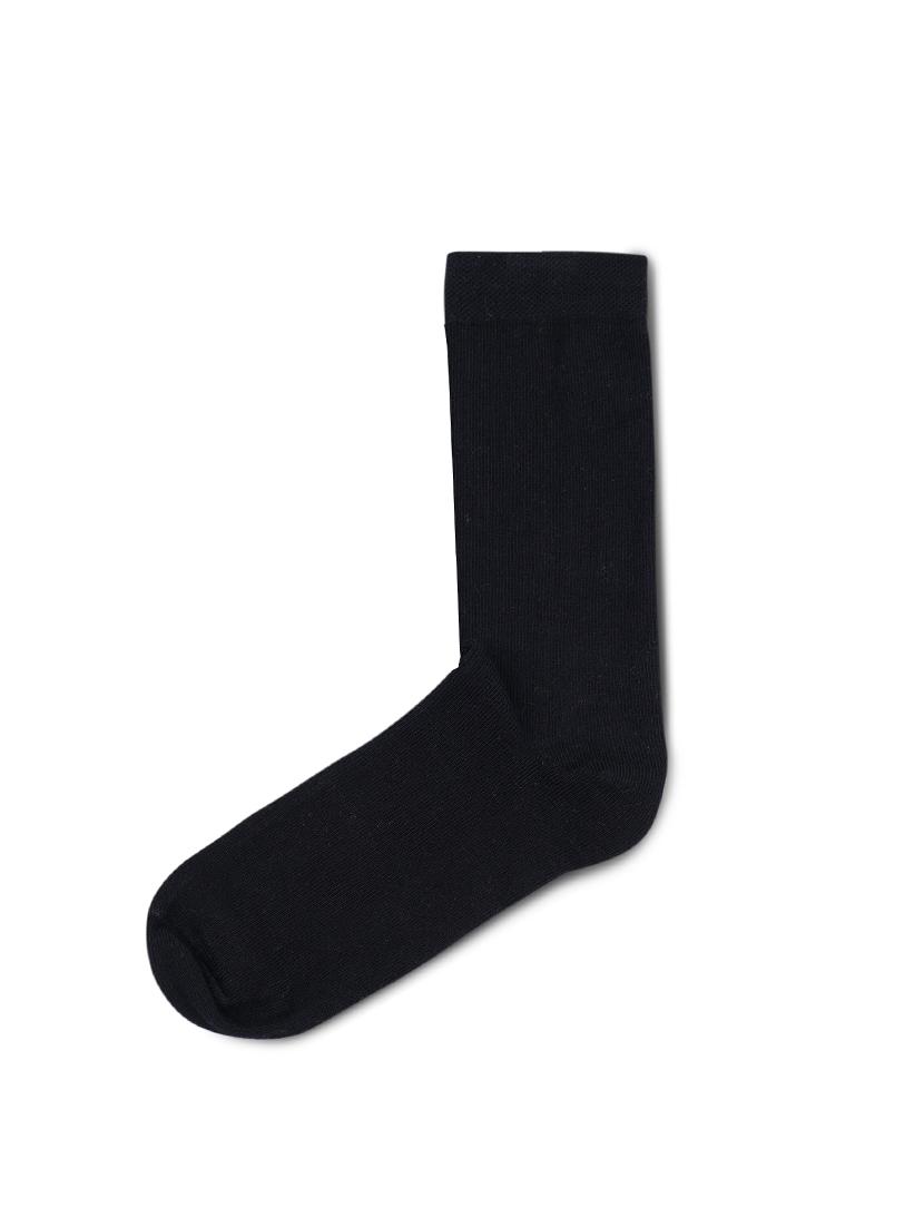 black cotton ankle length sock - 17391451 - Zoom Image - 0