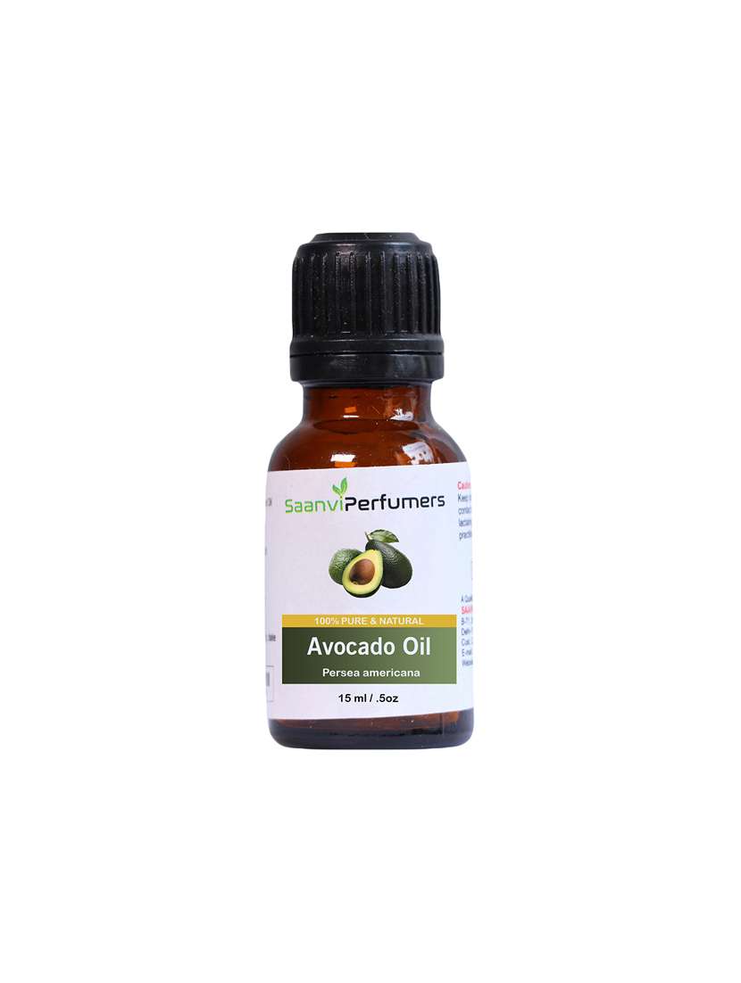 saanvi perfumers avocado cold pressed carrier oil -100% natural moisturizer for hair, face & skin - 17391735 -  Zoom Image - 0