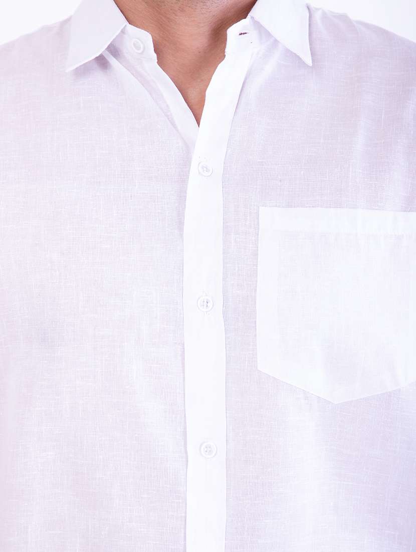 mens solids formal shirt - 17392638 -  Standard Image - 5