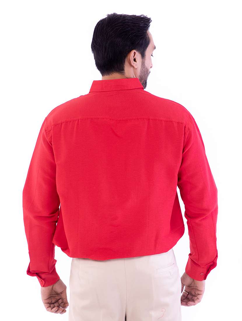 mens solids formal shirt - 17392658 -  Standard Image - 10