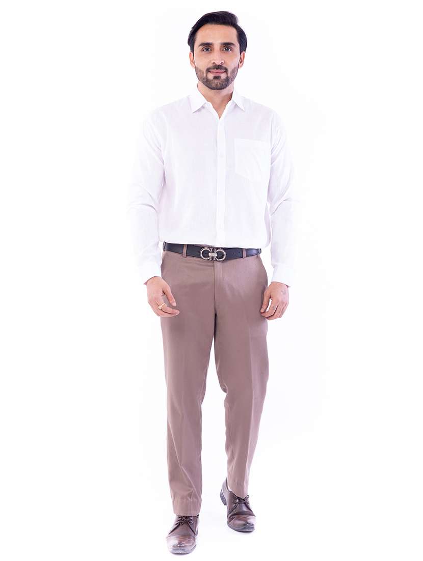 mens solids formal shirt - 17392658 -  Standard Image - 5