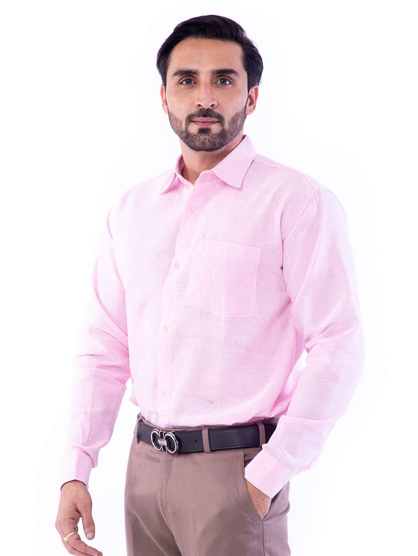 mens solids formal shirt - 17392904 -  Standard Image - 10