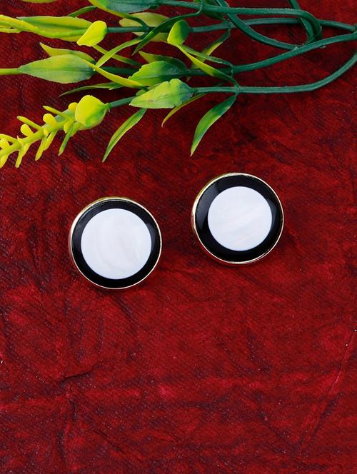 multi colored metal studs earring - 17393839 - Standard Image - 0