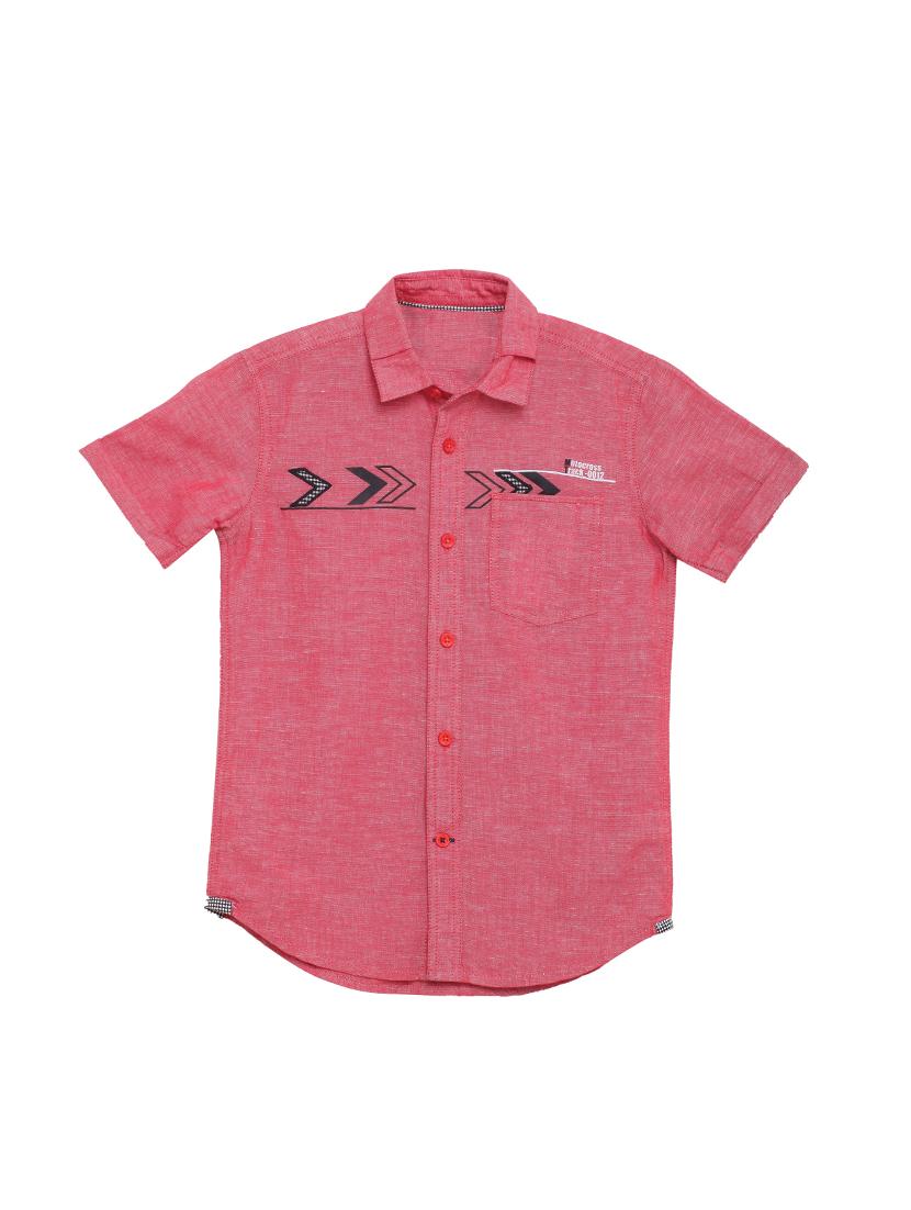 red cotton shirt - 17397837 - Zoom Image - 0