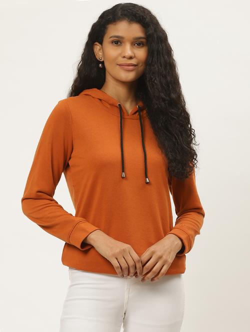 hooded neck fleece sweatshirt - 17398744 -  Standard Image - 0