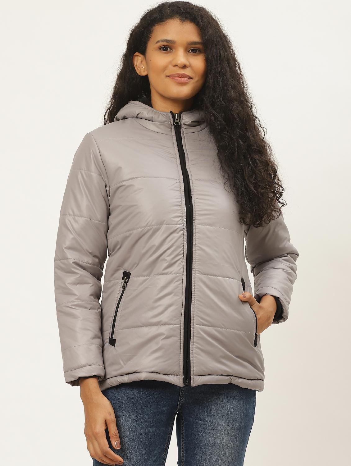 hooded neck padded jacket  - 17398750 -  Zoom Image - 0