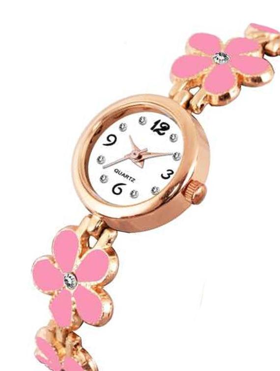 hrv laxurius looking black dial magnet belt girl and women watch magnet belt analog analog watch - 17400113 - Standard Image - 3