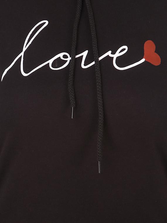 hooded neck graphic sweatshirt - 17403191 - Standard Image - 3
