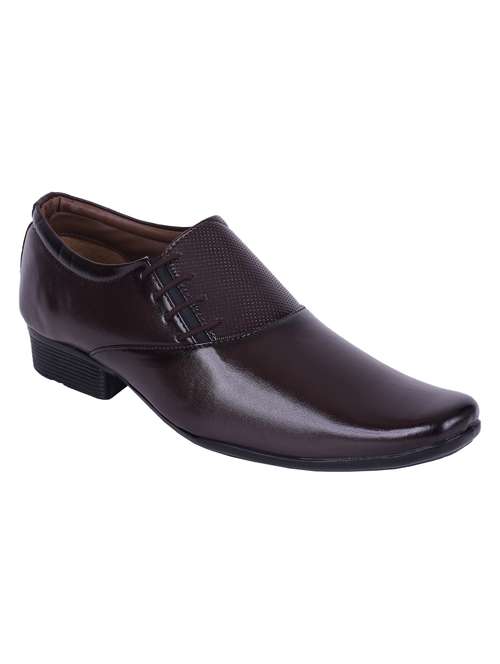 brown lace-up oxford shoes - 17407128 -  Standard Image - 0