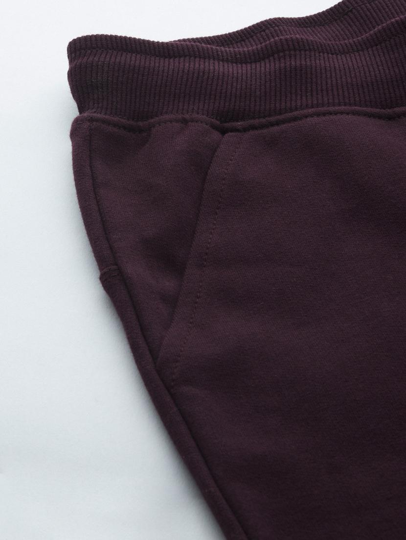 high rise solid joggers - 17408552 - Standard Image - 5