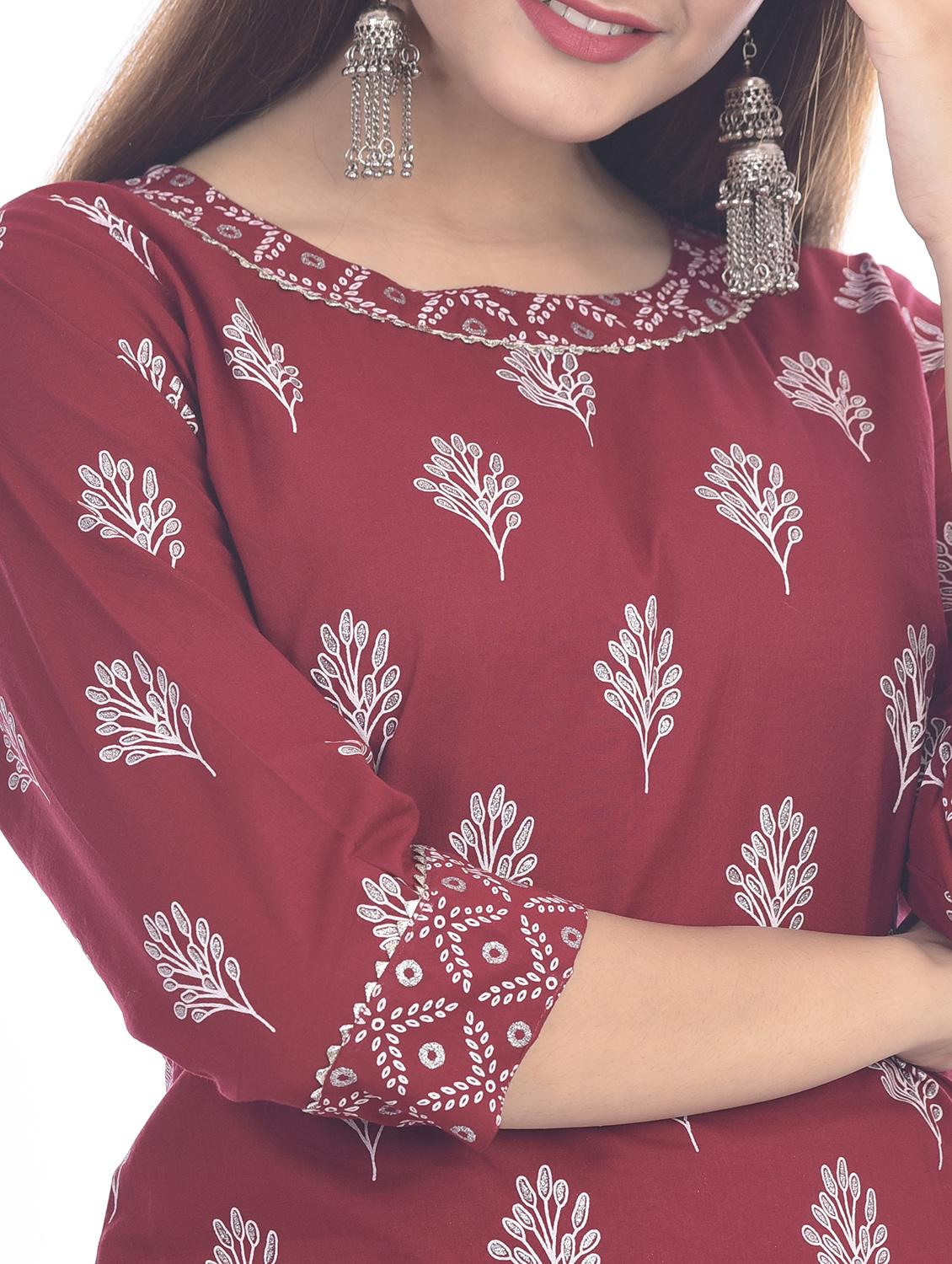 floral kurta pant set - 17411710 - Standard Image - 3