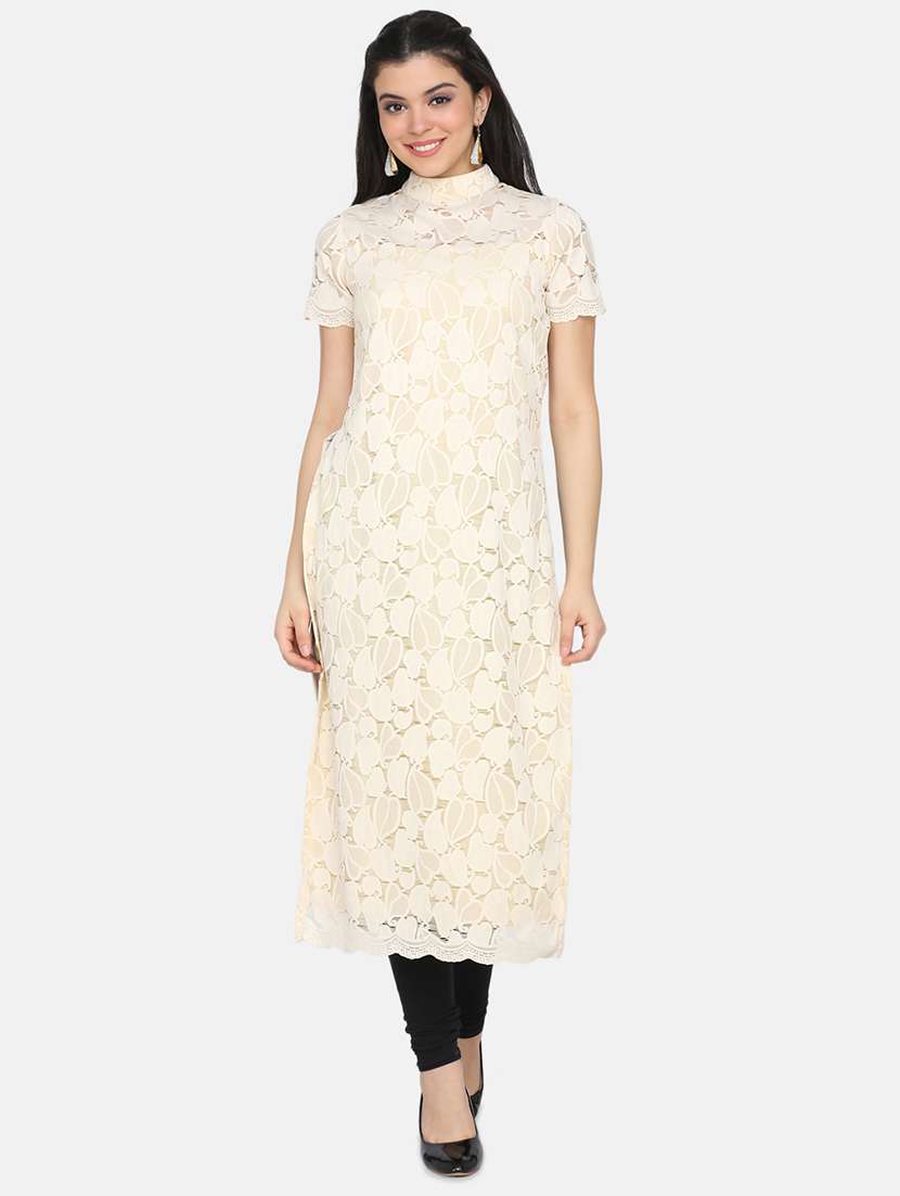 Mock neck kurti Clearance