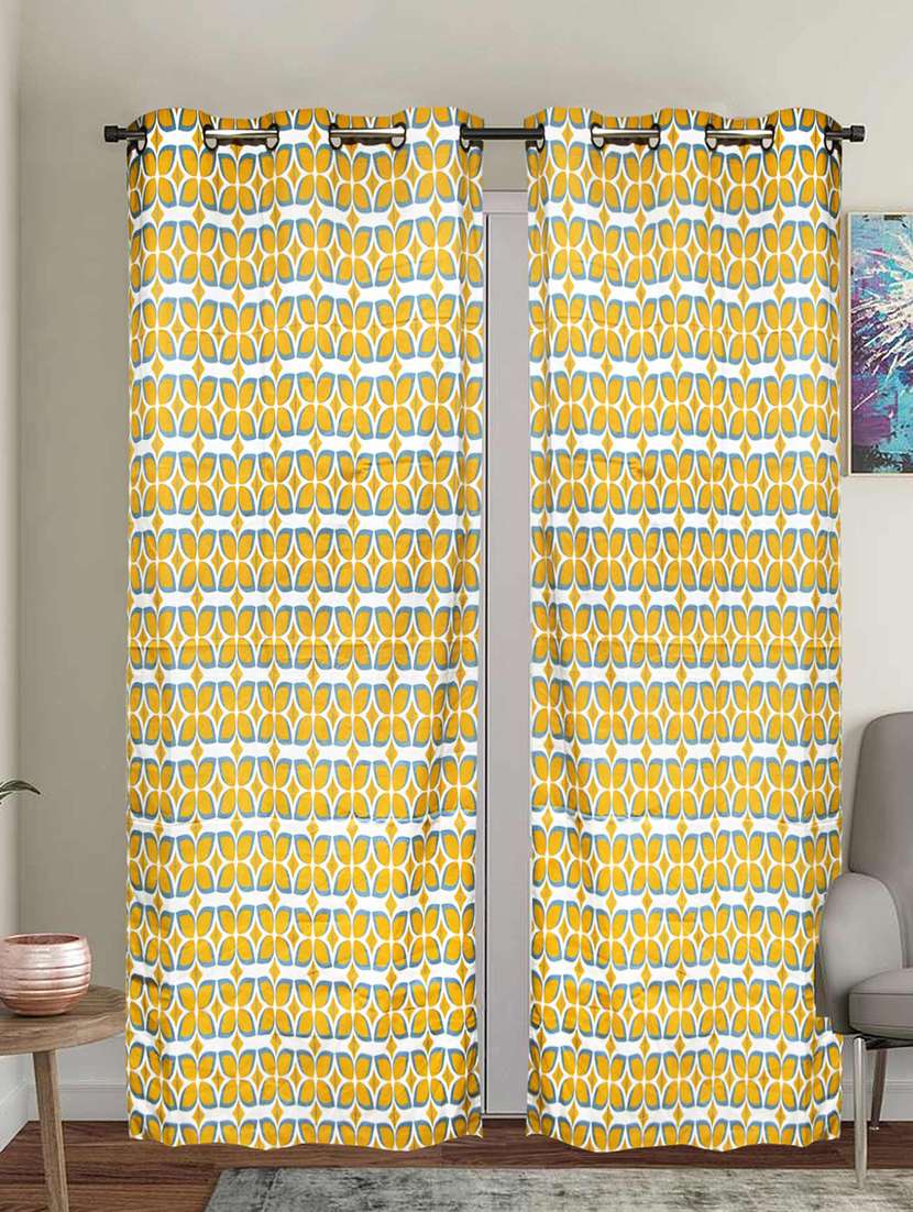   premium cotton printed door curtain