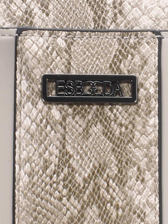 white leatherette handbag - 17415168 - Standard Image - 3