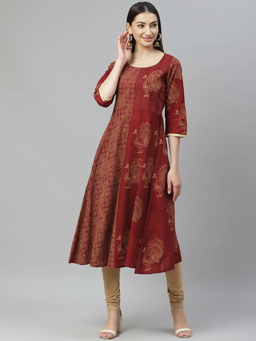 conversational a-line kurta