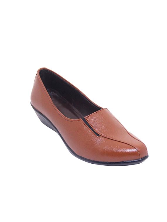 tan slip on wedges - 17415563 -  Zoom Image - 0