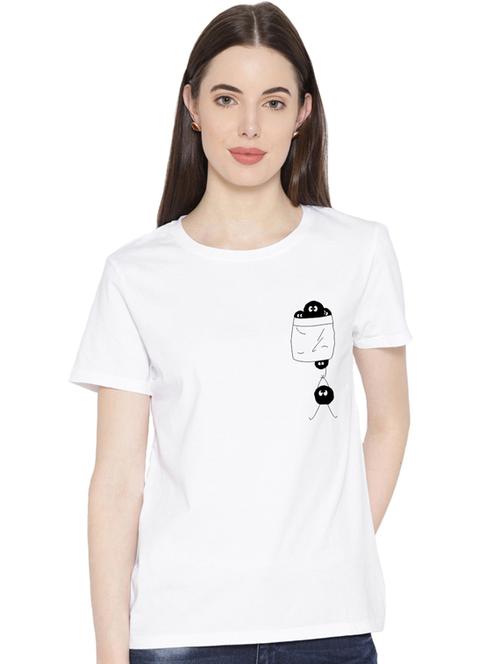 round neck quirky tee  - 17415628 -  Standard Image - 0