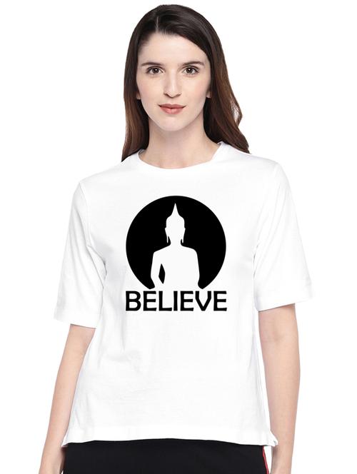 round neck quirky tee - 17415643 - Standard Image - 0