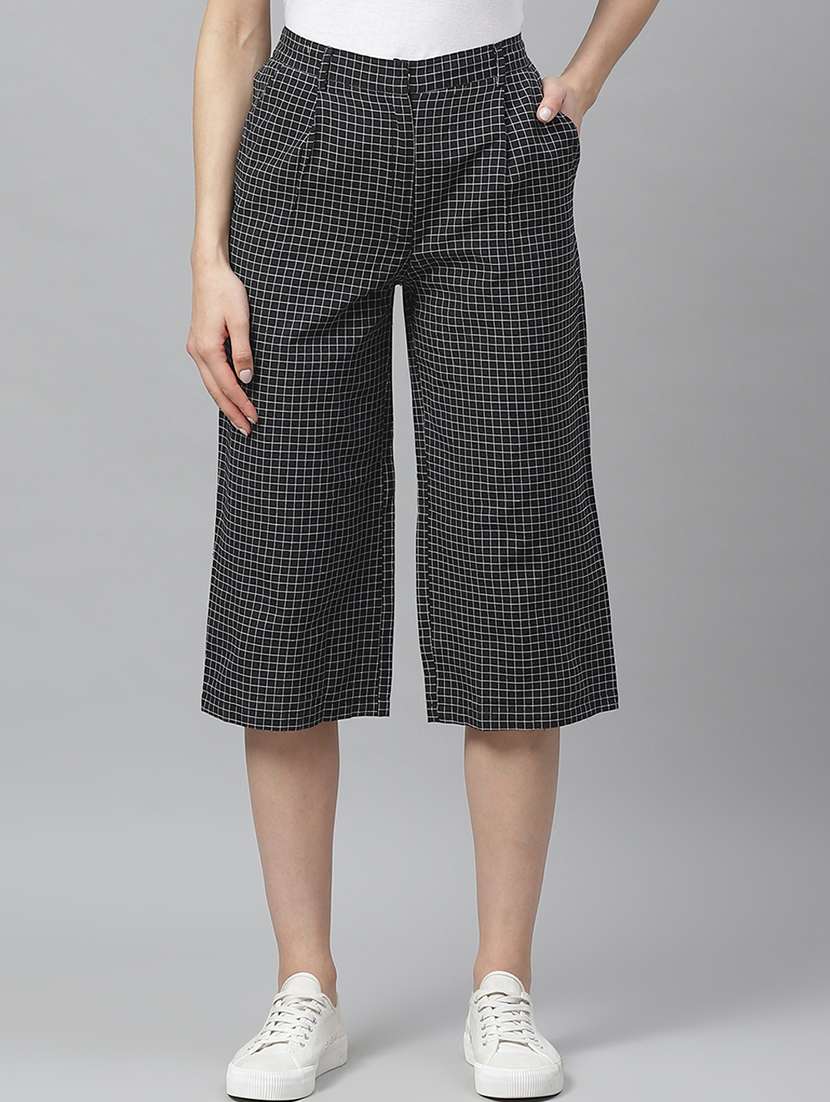 mid rise cropped trouser 