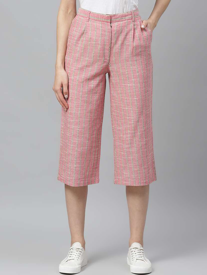 mid rise cropped trouser 