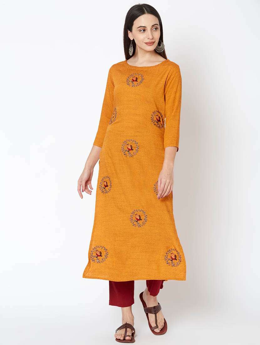 women's straight kurta - 17416052 -  Zoom Image - 0