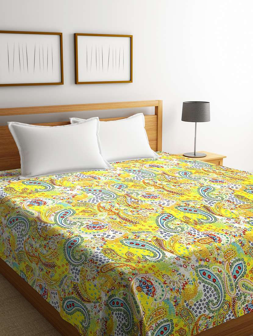  double bed kantha bed cover
